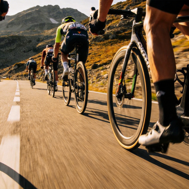 山地骑行竞速图片