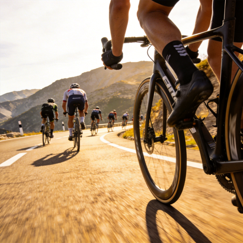 山地骑行追风行图片