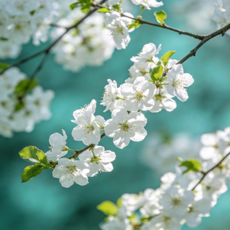 春日樱花绽放图片