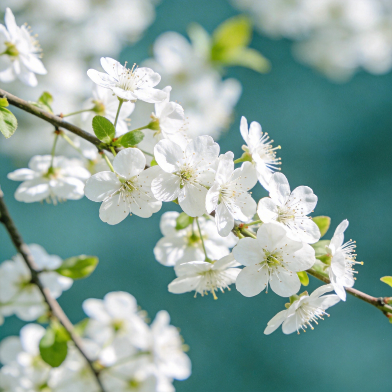 春日樱花绽放图片