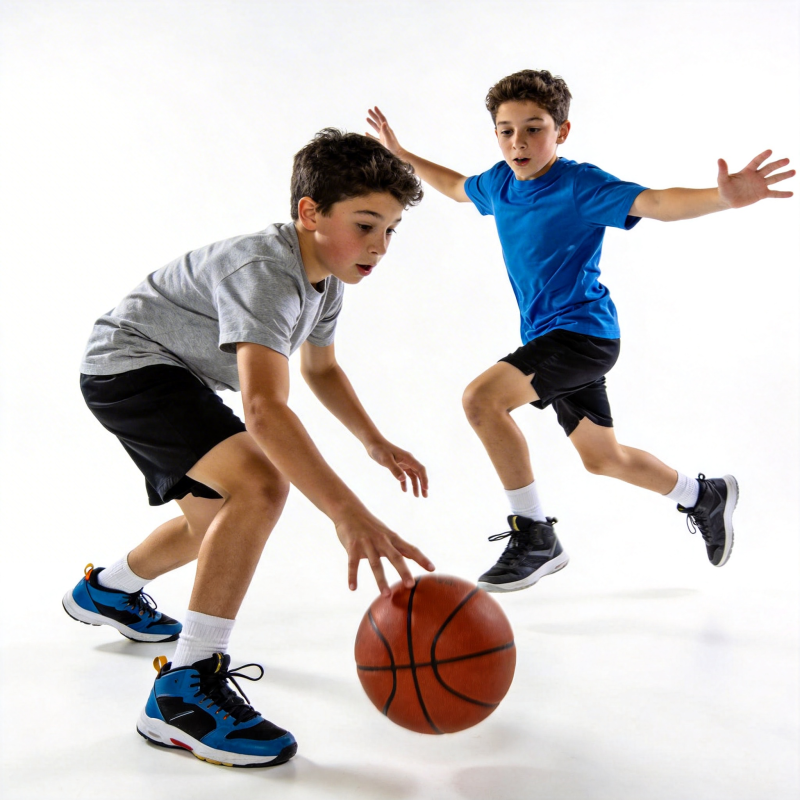 少年篮球对决图片