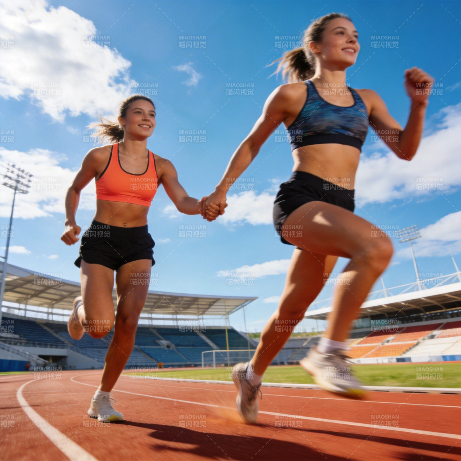 携手奔跑 共逐梦想图片