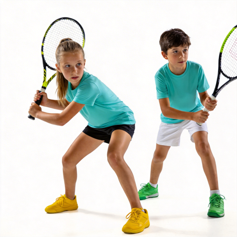 儿童网球训练图片