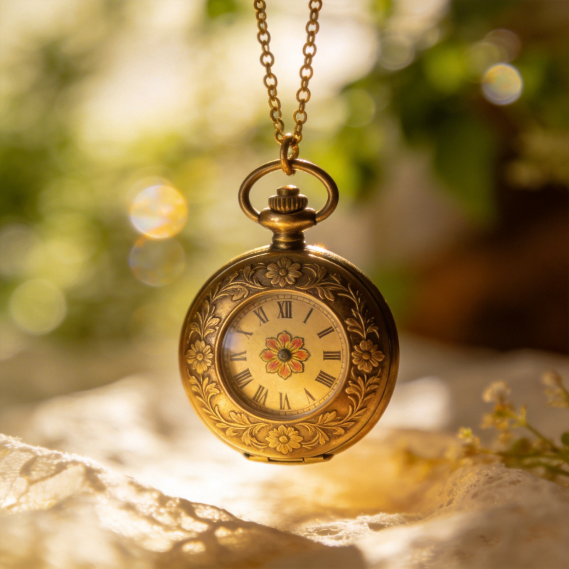 古董怀表静谧时光图片