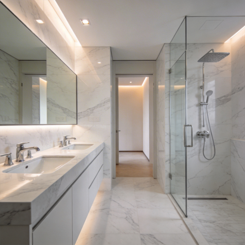 现代简约浴室设计图片