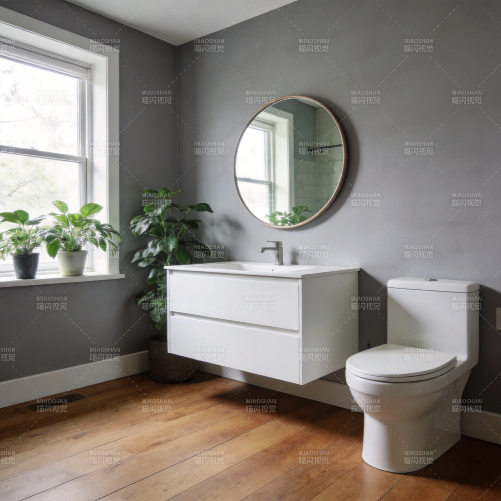 现代简约浴室设计图片