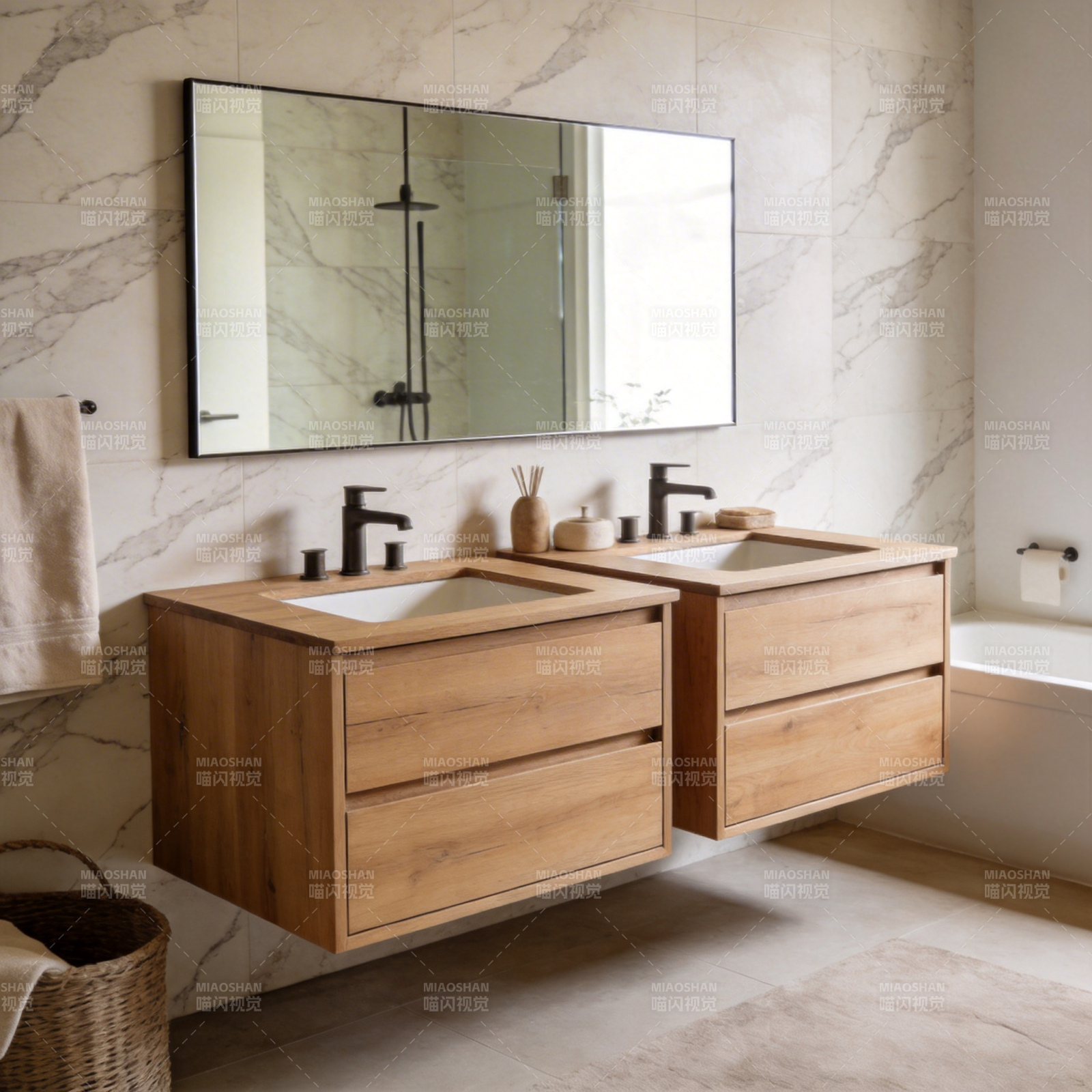 现代简约浴室设计图片