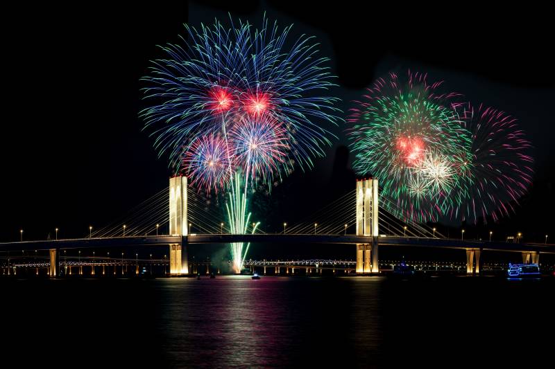 澳门国际烟花表演图片