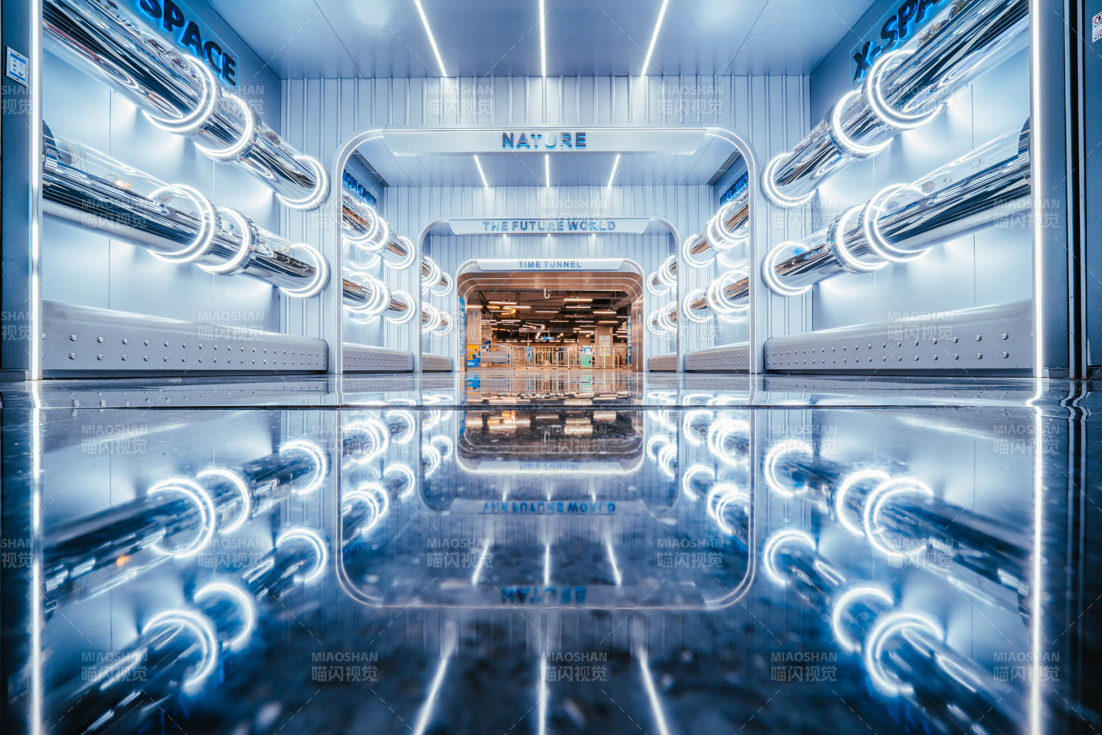 未来科技走廊图片