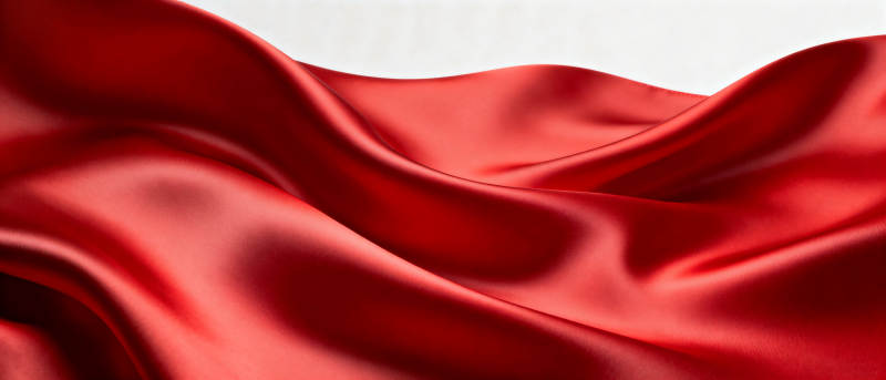 红色绸缎飘逸图片