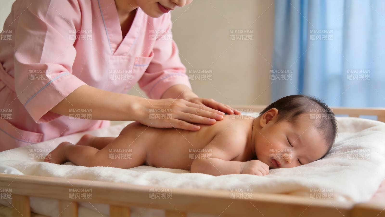 婴儿按摩护理图片
