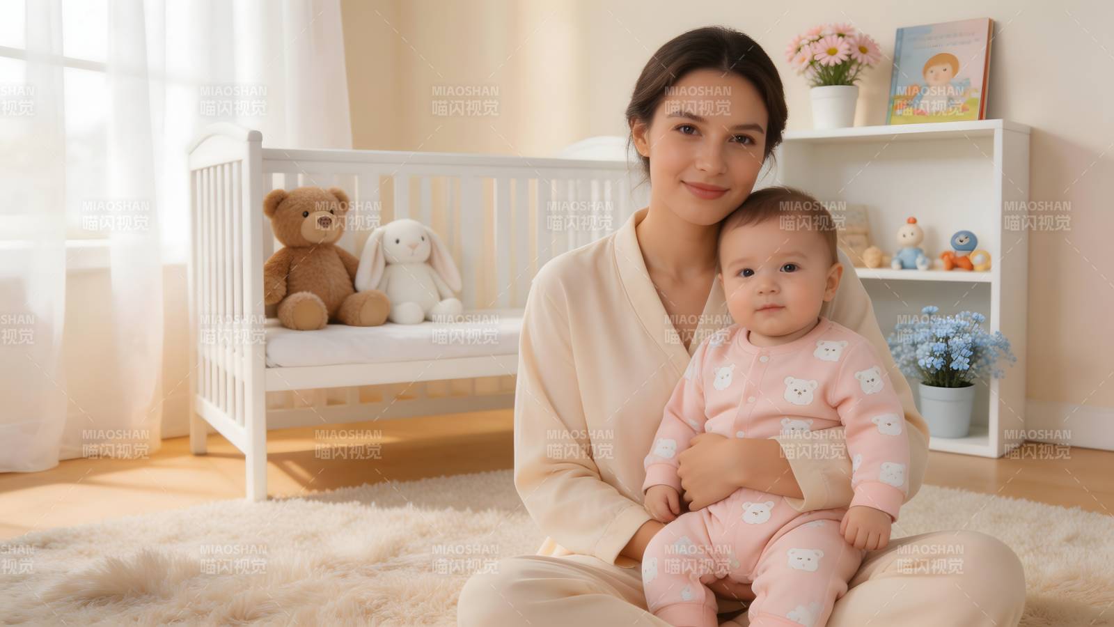 温馨母子时光图片