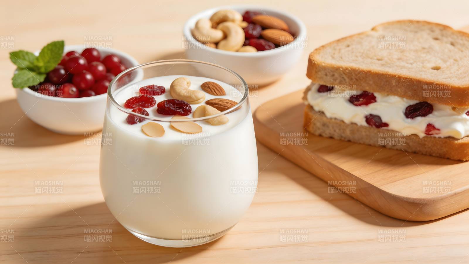 健康早餐组合图片