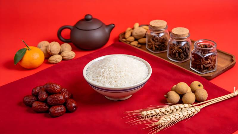 五谷丰登 年味十足图片