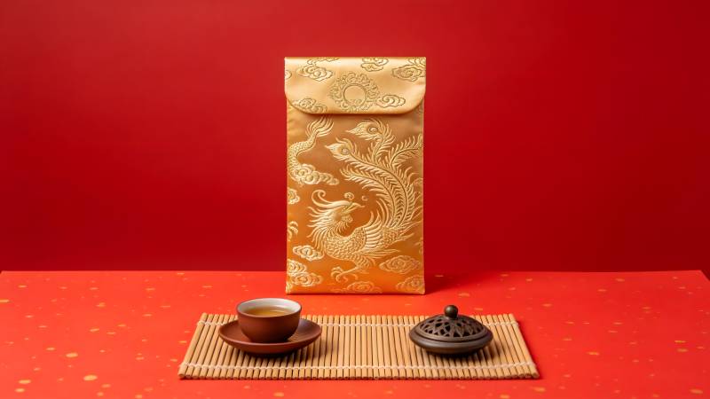 茶香礼盒 龙纹雅致图片