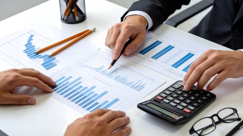 财务分析现场图片