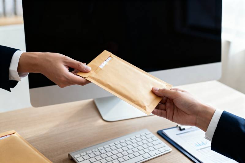 递送文件场景图片