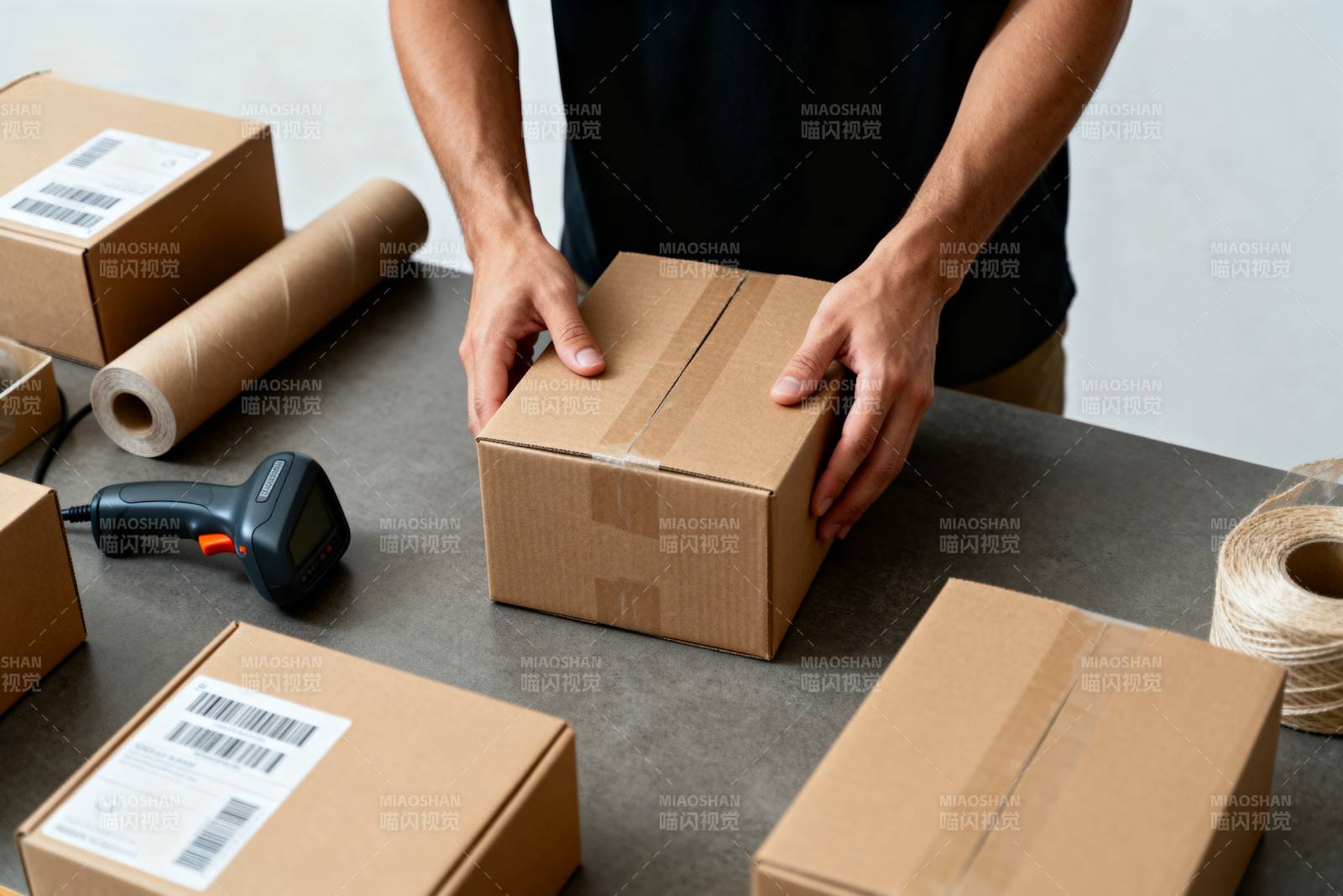 打包快递箱图片