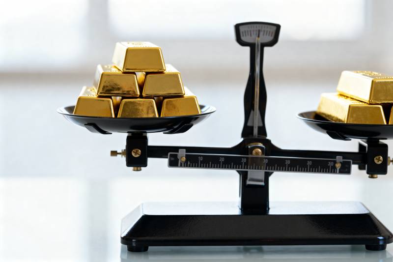 金条称重对比图片