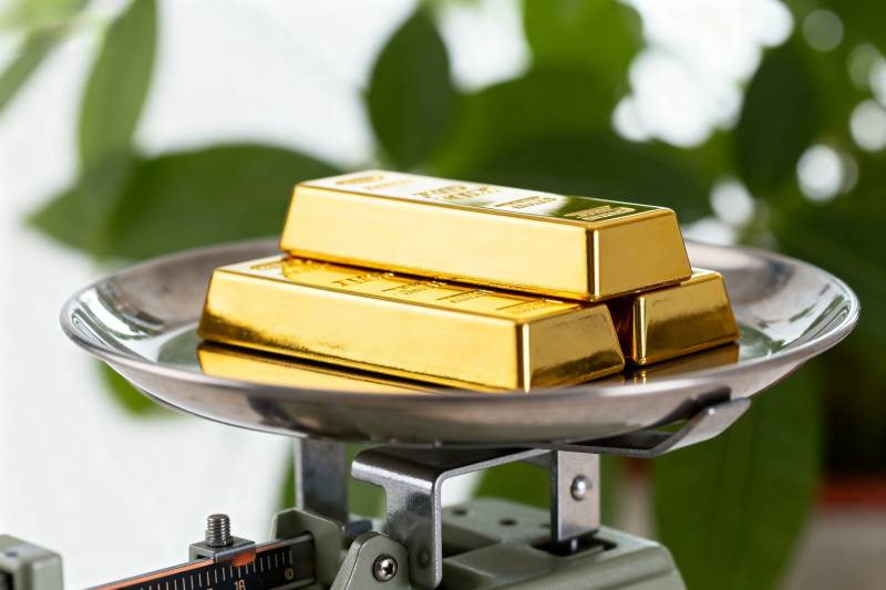 金条称重图片