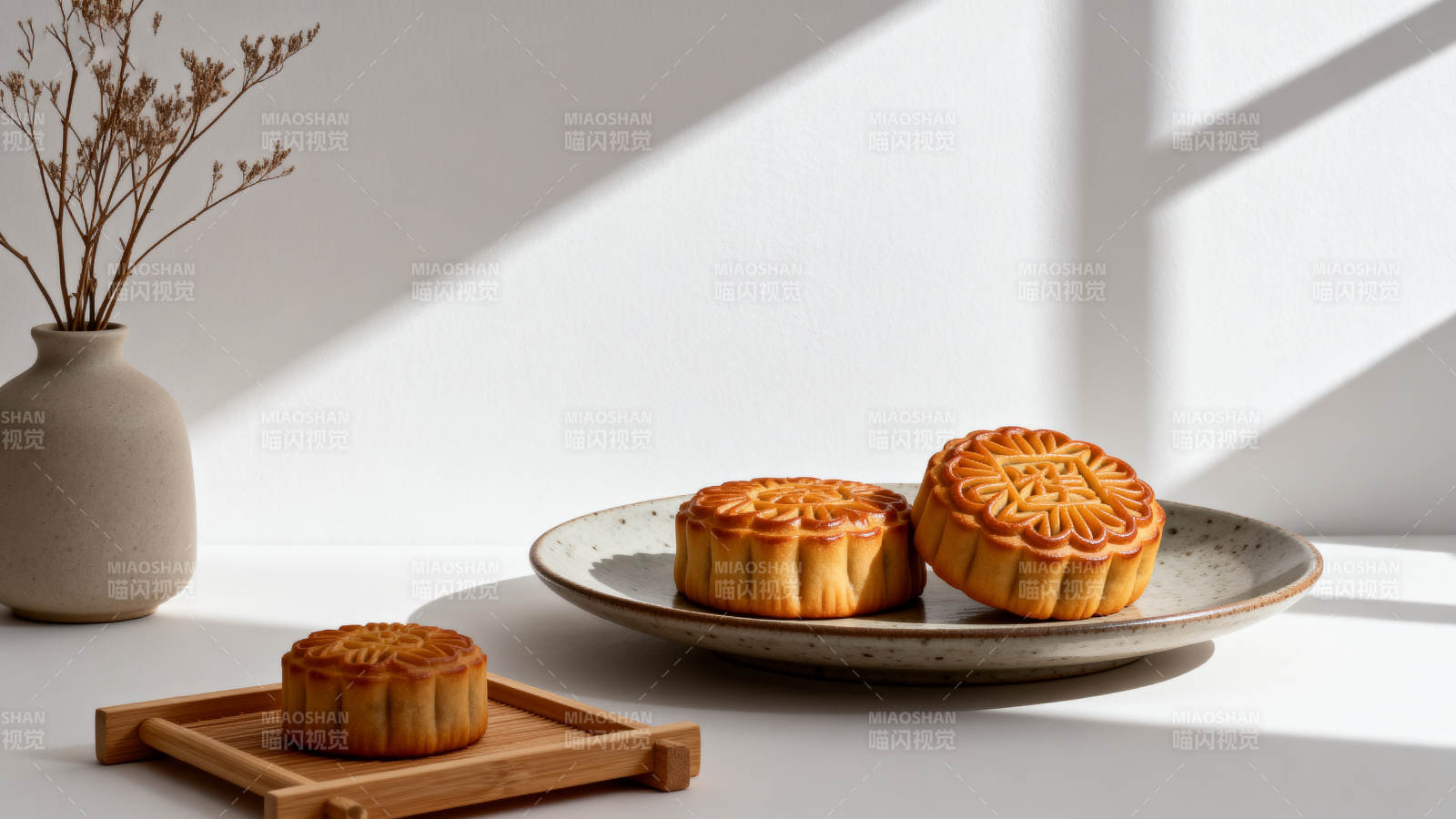 中秋月饼静享时光图片