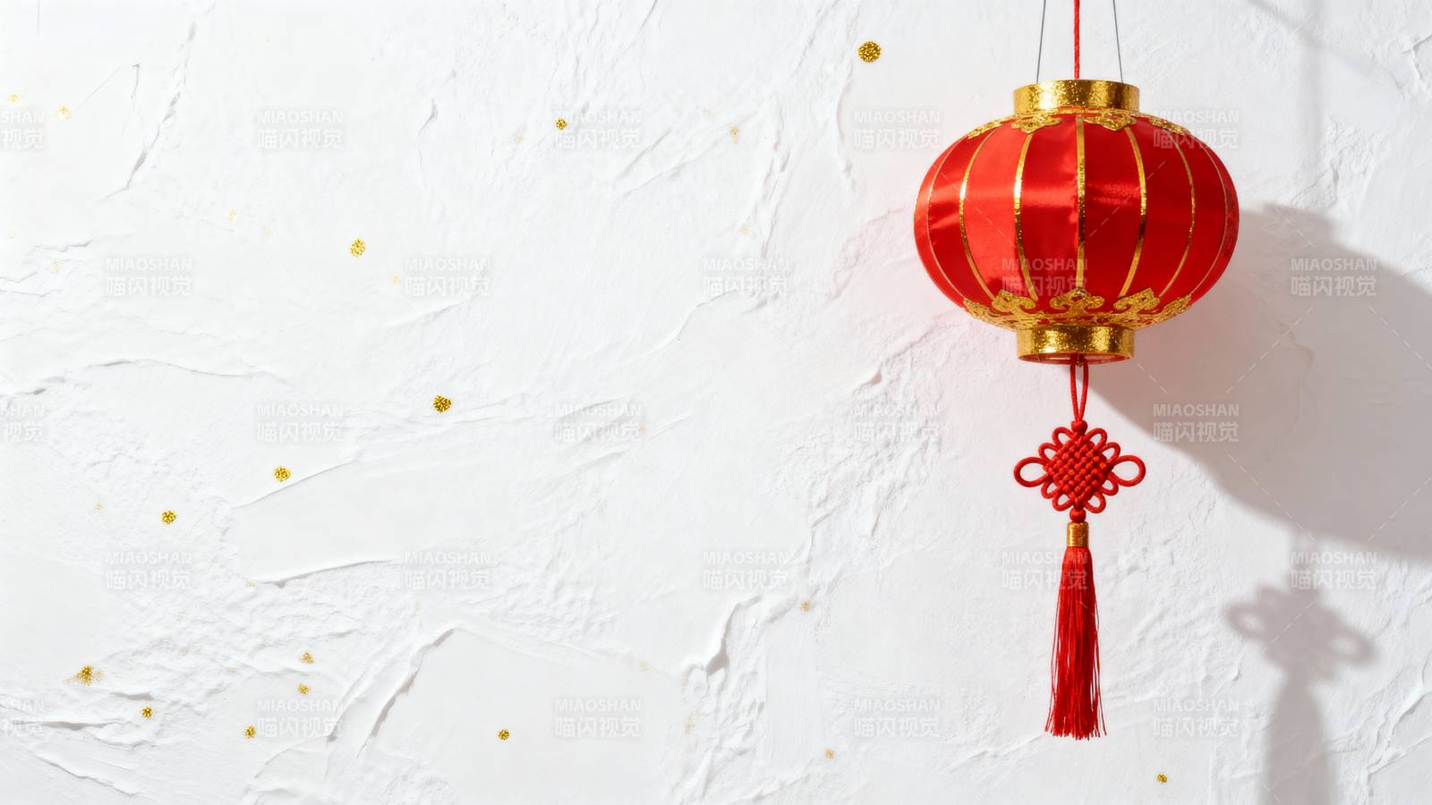 红灯笼迎新春图片