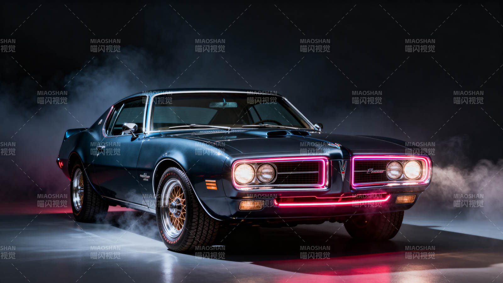 经典肌肉车闪耀登场图片