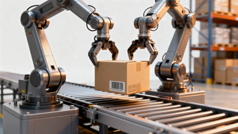 智能机器人分拣箱图片