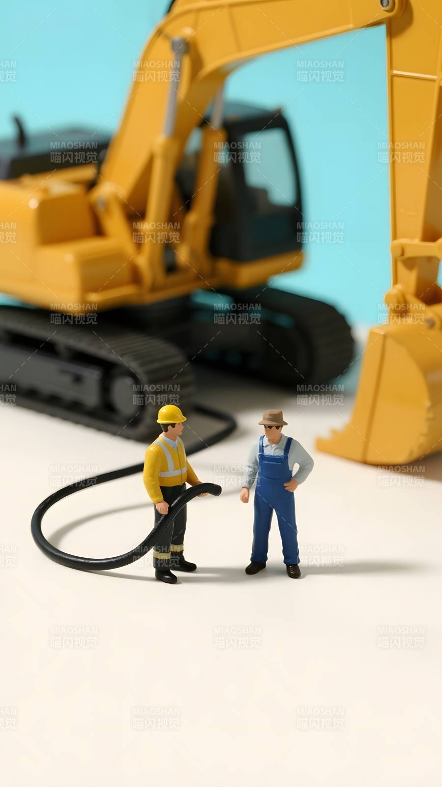 工地模型场景图片