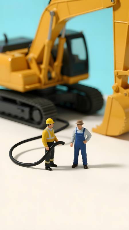 工地模型场景图片