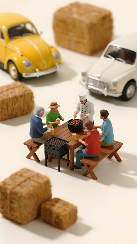 迷你烧烤聚会图片