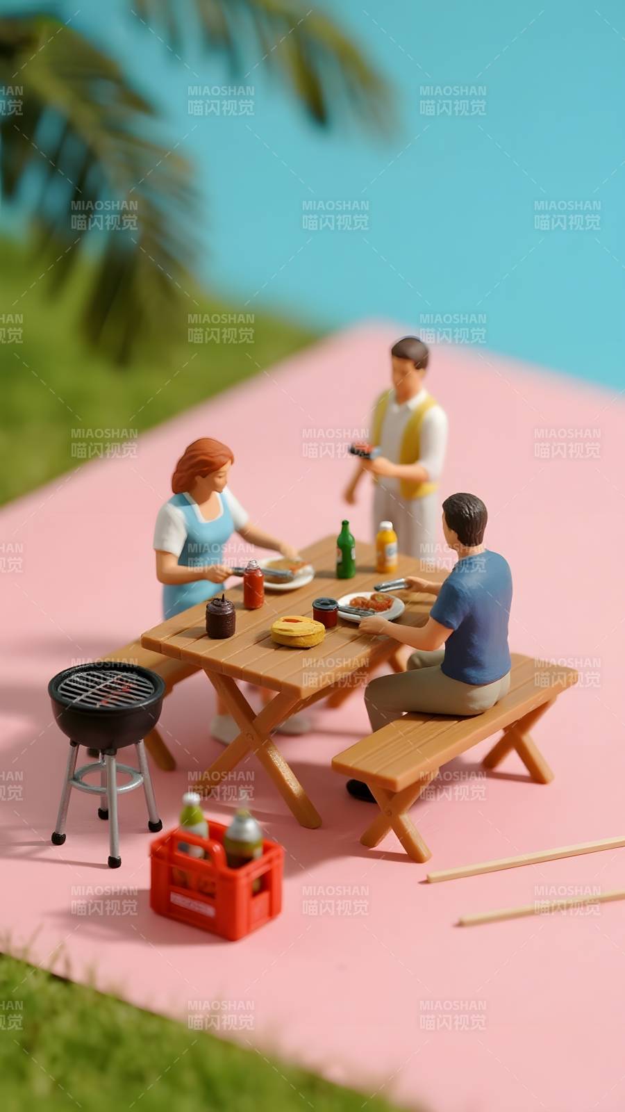 迷你烧烤聚会图片