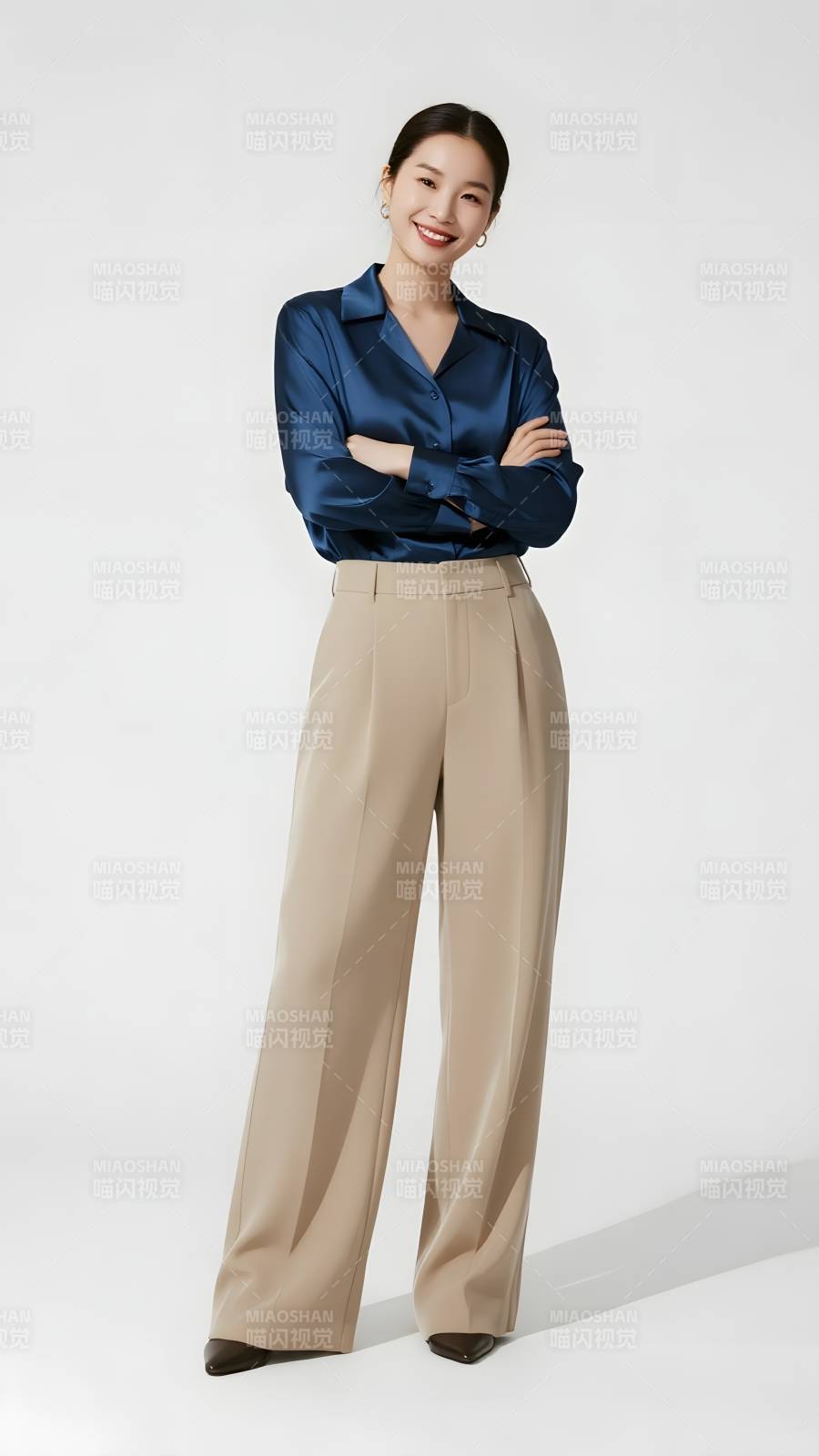 优雅职场穿搭图片
