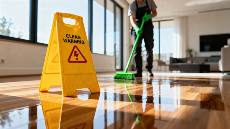 清洁进行中图片