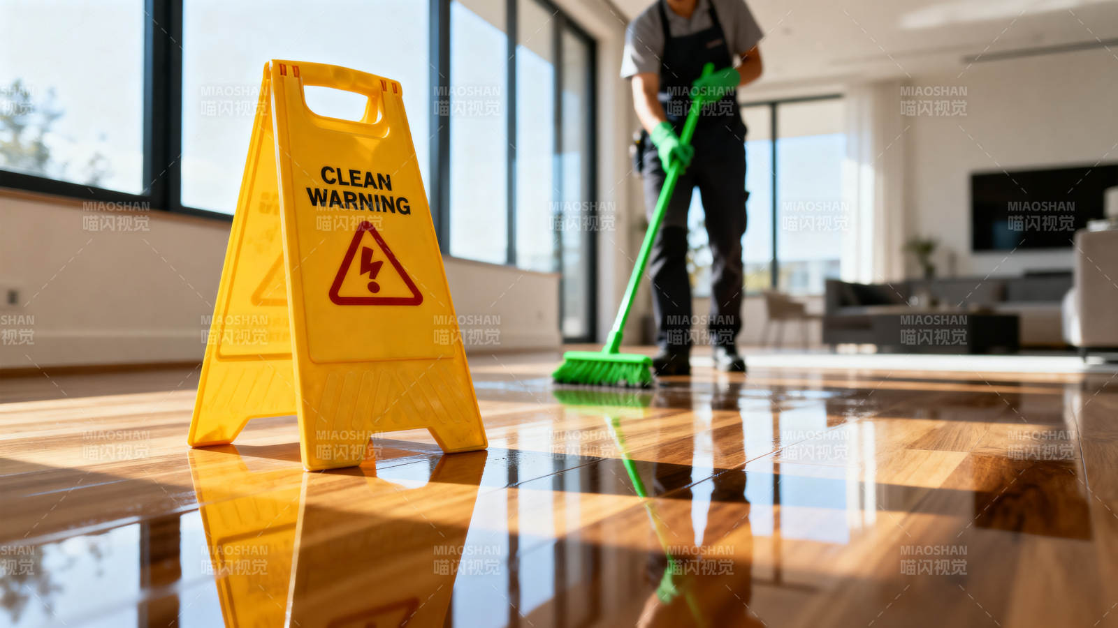 清洁进行中图片