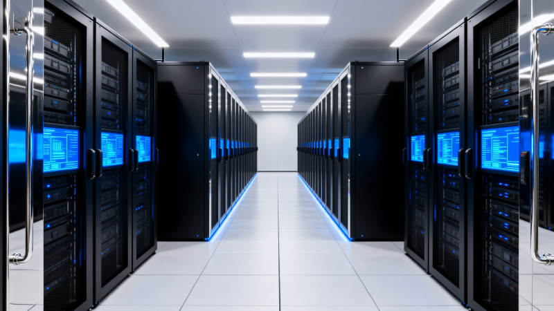 数据中心机房图片