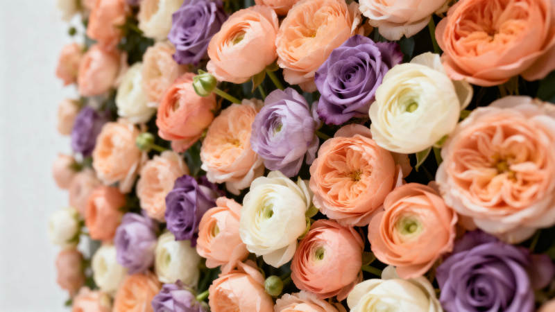 花团锦簇 色彩斑斓图片