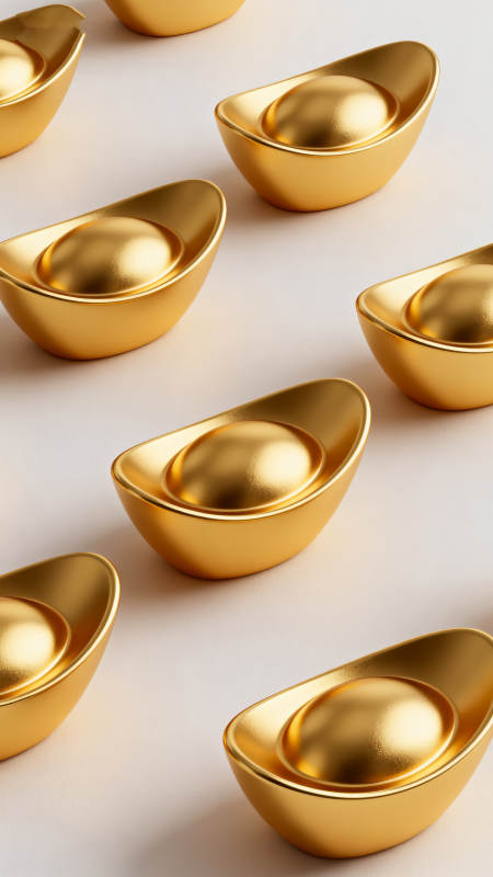 金元宝排列图片