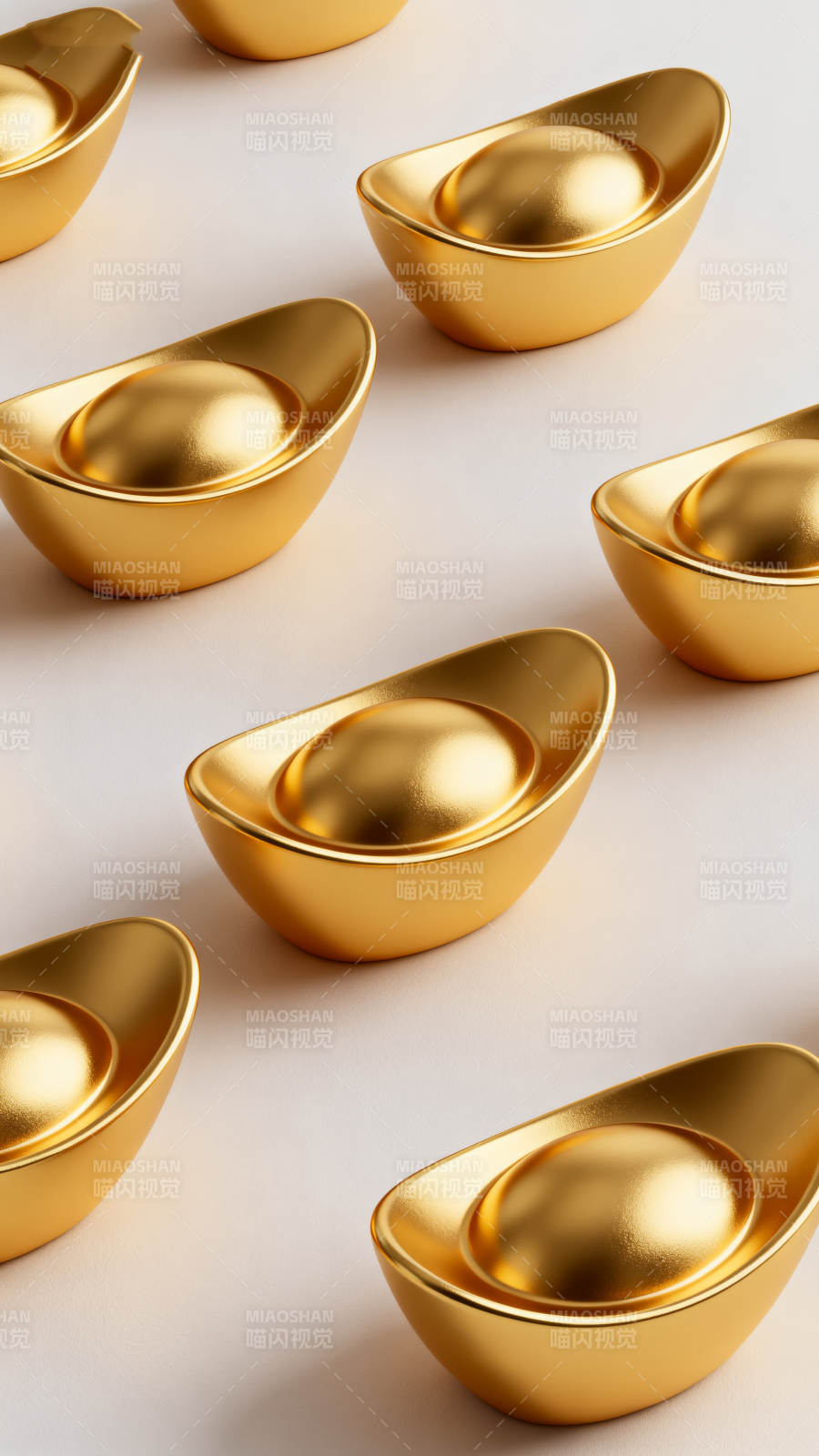 金元宝排列图片