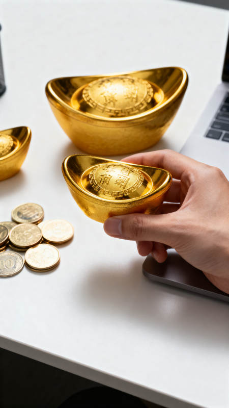 金元宝与金币图片