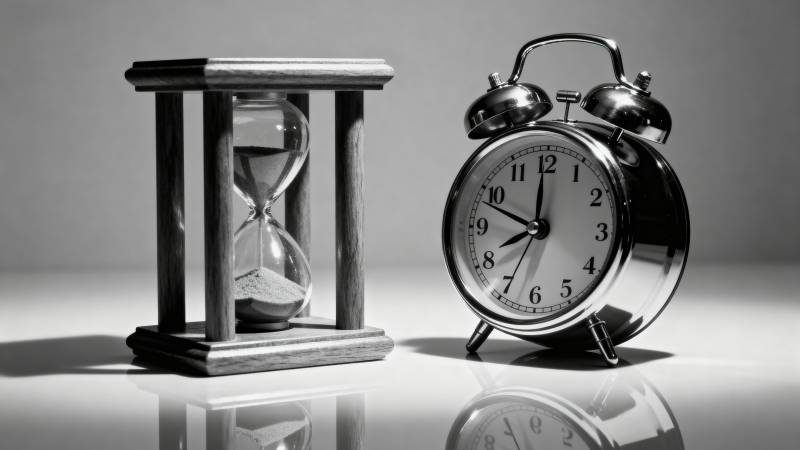 时光流转 钟表相伴图片