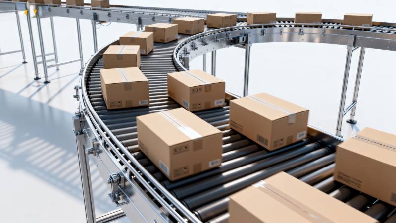 自动化分拣线图片