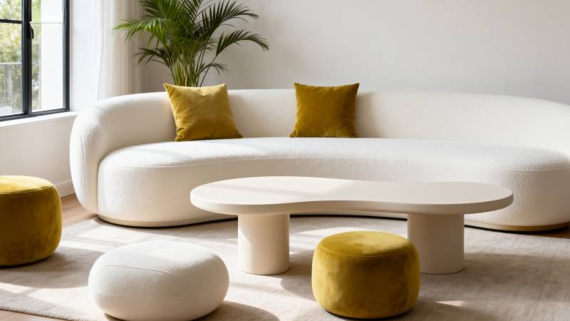 现代简约客厅设计图片