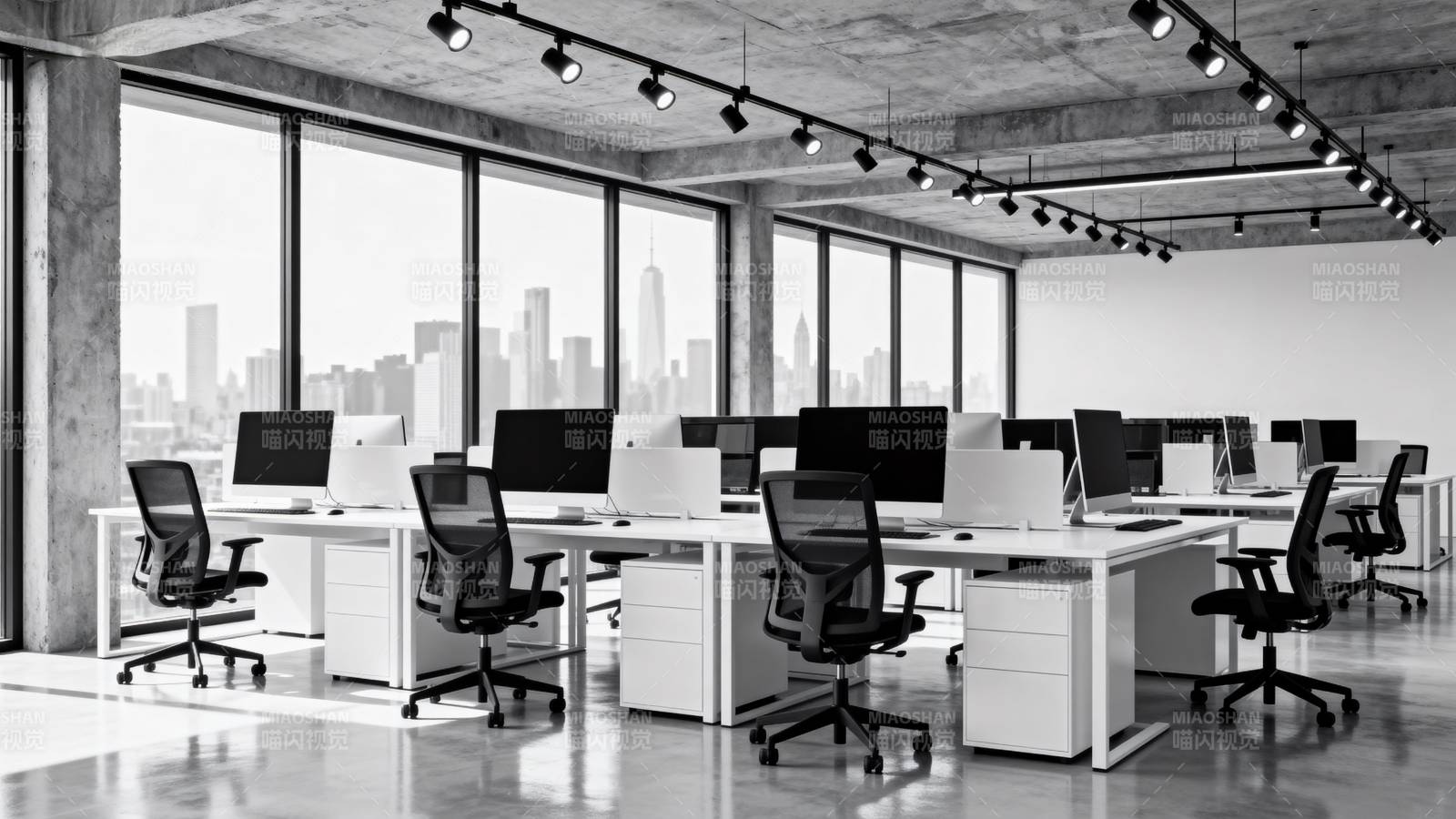 现代办公空间图片