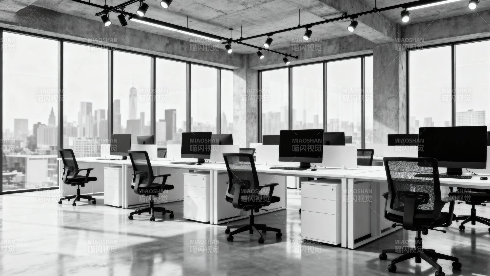 现代办公空间图片