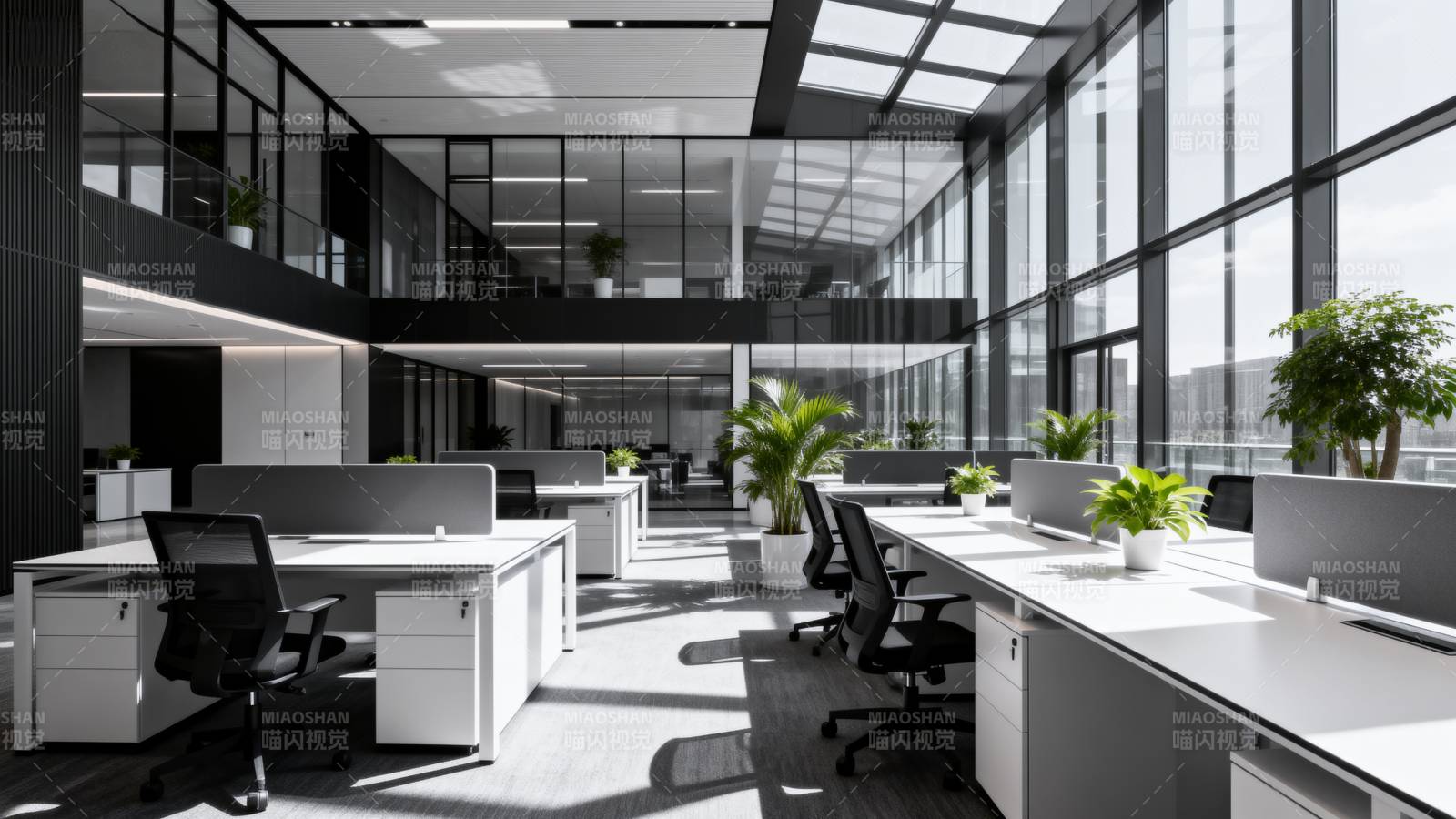现代办公空间图片