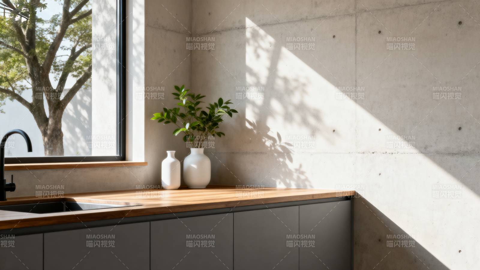 简约厨房角落图片