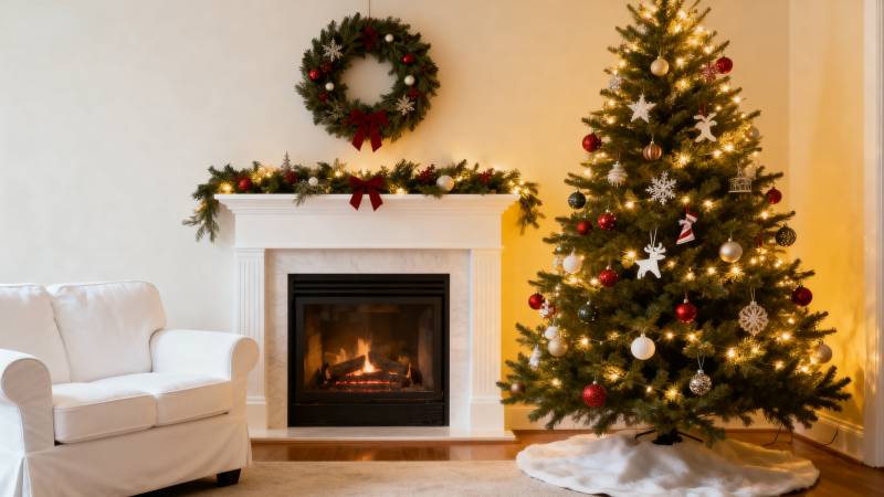 温馨圣诞客厅图片