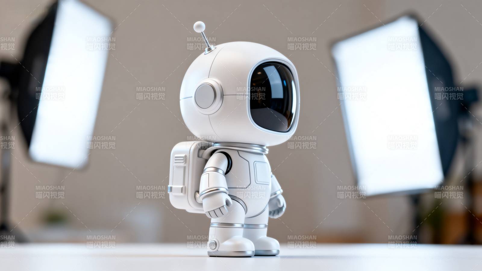 可爱机器人模型图片