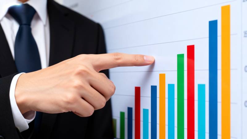 数据增长趋势分析图片